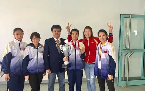 Nguyễn Thị Ngoan giành HCV karatedo thế giới 2017