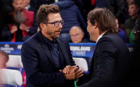 HLV Conte: “Roma là một đội bóng xuất sắc”