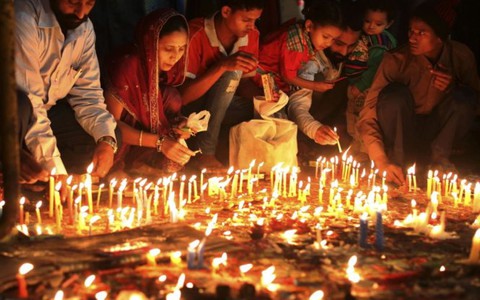New Delhi nghẹt thở trong mùa lễ hội