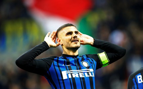 Icardi lập cú đúp, Inter hạ Sampdoria lên ngôi đầu