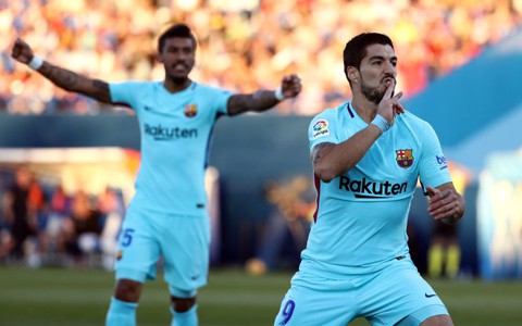 Suarez “nổ súng” trở lại, Barca đè bẹp Leganes