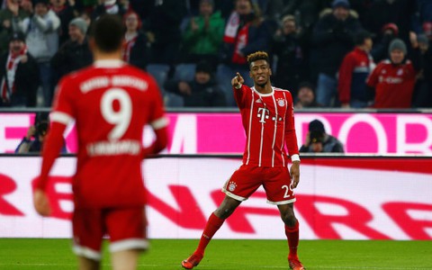 B.M thắng ngược Hoffenheim sau khi bị dẫn trước 2 bàn