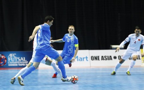 Futsal VN dừng chân ở tứ kết Giải châu Á