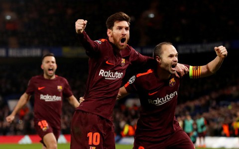 ​Messi lần đầu “nổ súng”, Barca cầm chân Chelsea tại Stamford Bridge