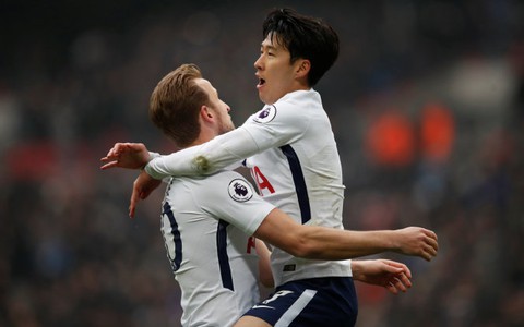 Son Heung-Min lập cú đúp, Tottenham thắng dễ Huddersfield
