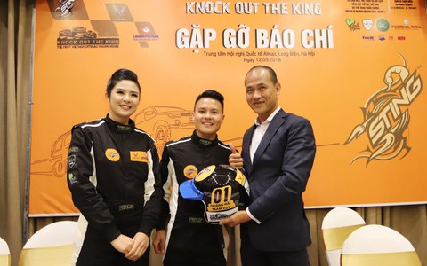 Quang Hải là VĐV danh dự của Giải đua xe KOK 2018