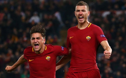 Dzeko tỏa sáng, Roma hạ Shakhtar Donetsk vào tứ kết Champions League