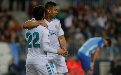 Thắng Malaga, R.M vươn lên vị trí thứ ba