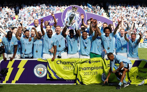 M.C đăng quang ngôi vô địch Premier League