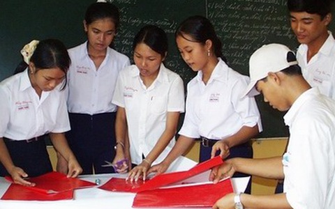 Tiếp sức sự học đất Củ Chi: Thầy trò cùng vượt khó