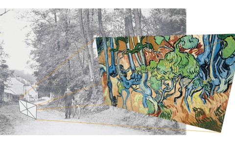 Đi tìm những rễ cây trong bức tranh cuối cùng của Van Gogh