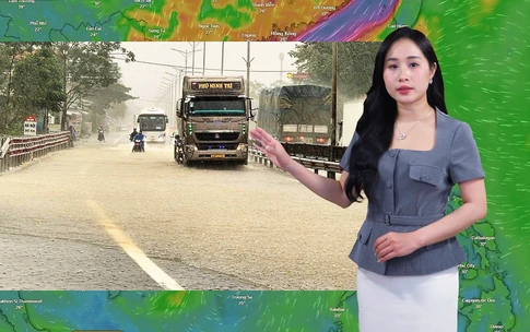 Thời tiết đêm 19 ngày 20-10: Bắc Bộ chuyển lạnh, Trung Bộ mưa to