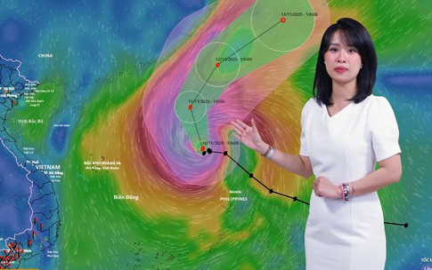 Thời tiết đêm 10 ngày 11-10: Bão Phượng Hoàng (cơn bão số 14) vào biển Đông, sóng cao, biển động dữ dội