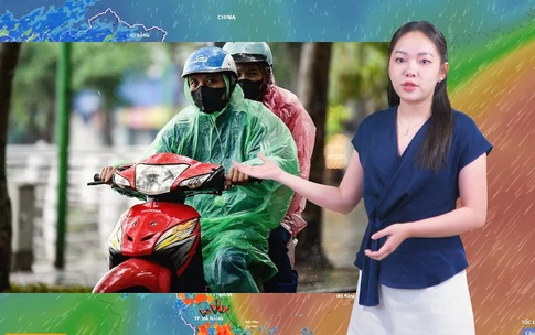 Thời tiết đêm 18 ngày 19-11: Bắc Bộ trời rét; Trung Bộ và Nam Bộ mưa to và dông