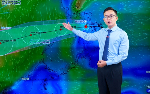 Thời tiết đêm 7 ngày 8-12: Áp thấp nhiệt đới đang hoạt động gần Biển Đông