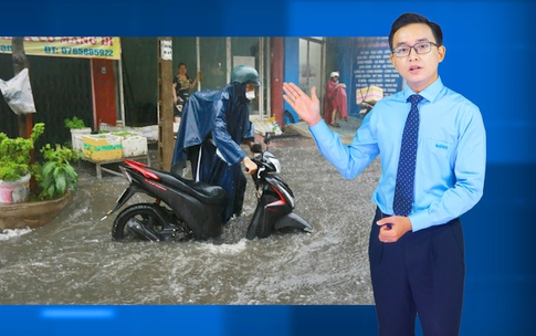 Thời tiết đêm 27 ngày 28-5: Bắc Bộ và Bắc Trung Bộ có nơi mưa đến 180mm, Nam Bộ mưa vừa