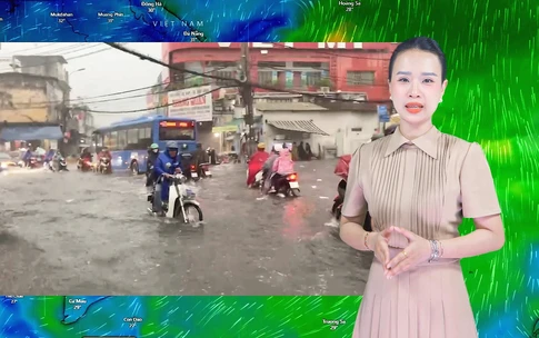 Thời tiết đêm 29 ngày 30-5: Nhiều nơi mưa to vào chiều tối và đêm, đề phòng ngập lụt