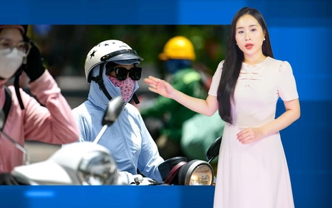 Thời tiết đêm 1 ngày 2-6: Bắc Bộ, Trung Bộ nắng gay gắt, Nam Bộ chiều mưa dông