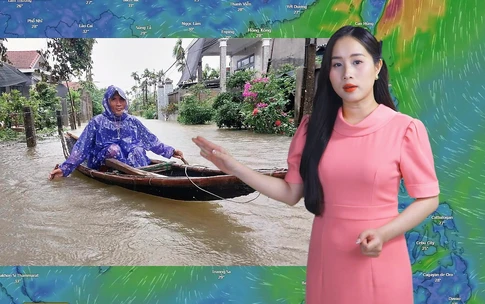 Thời tiết đêm 13 ngày 14-6: Bão số 1 hướng vào bán đảo Lôi Châu, miền Trung đề phòng mưa to đến 120mm