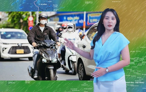 Thời tiết đêm 29 ngày 30-7: Bắc Bộ và Trung Bộ có nắng nóng trên 37 độ C; Nam Bộ mưa rào