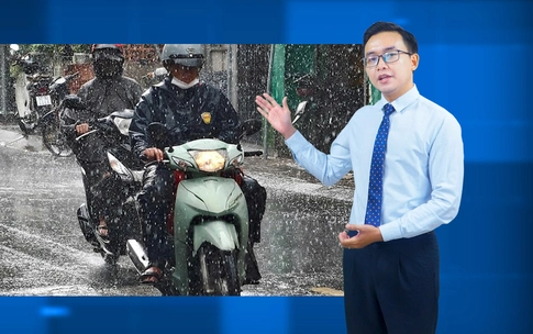 Thời tiết đêm 8 ngày 9-7: Bắc Bộ ngày nắng nóng, Nam Bộ mưa rào chiều tối