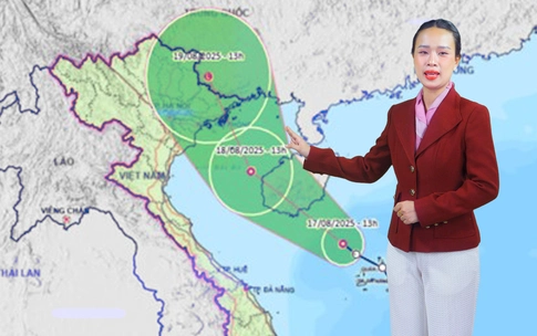 Thời tiết đêm 17 ngày 18-8: Áp thấp nhiệt đới gây mưa to nhiều nơi ở Bắc Bộ và Trung Bộ