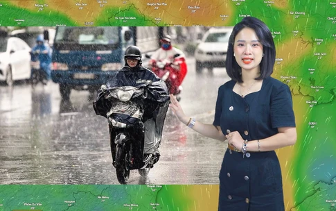 Thời tiết đêm 20 ngày 21-8: Bắc Bộ và Thanh Hóa có mưa to và dông; Nam Bộ chiều tối có mưa rào và dông