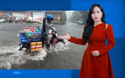 Thời tiết đêm 14 ngày 15-9: Mưa to nhiều nơi, TP.HCM mưa nhiều về chiều và đêm