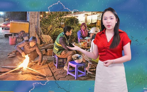 Thời tiết đêm 21 ngày 22-1: Ảnh hưởng không khí lạnh, Bắc Bộ trời rét; Bắc Trung Bộ trời chuyển rét