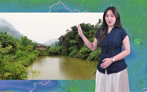 Thời tiết đêm 25 ngày 26-2: Bắc Bộ mưa rào, có nơi mưa to; Nam Bộ ngày nắng, chiều tối mưa dông