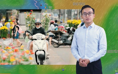 Thời tiết đêm 4 ngày 5-2: Bắc Bộ, Thanh Hóa đến Huế mưa vài nơi, trời rét; Nam Bộ ngày nắng, đêm không mưa