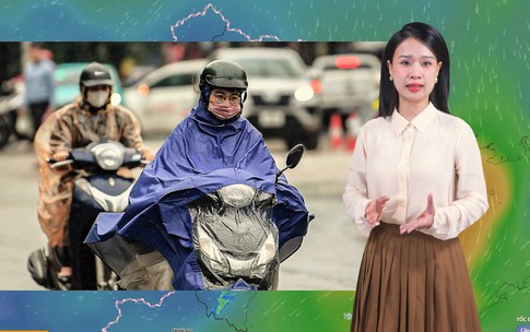 Thời tiết đêm 9 ngày 10-3: Bắc Bộ mưa rào và dông, từ đêm trời chuyển rét; Nam Bộ ngày nắng, chiều tối mưa dông