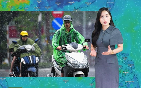 Thời tiết đêm 16 ngày 17-4: Bắc Bộ và Nam Bộ có mưa rào và dông, Trung Bộ nắng nóng
