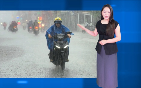 Thời tiết đêm 10 ngày 11-6: Nhiều nơi trên cả nước có mưa rào và dông vào chiều tối