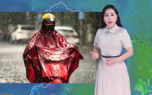 Thời tiết đêm 9 ngày 10-6: Gió mùa đông bắc, Bắc Bộ có nơi mưa to; Nam Bộ mưa chiều