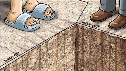 Ký giáp ranh: Cái hố giữa nhà mình và nhà hàng xóm