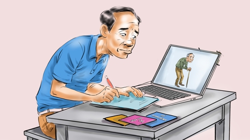 Bản phác thảo khiến người 40 tuổi đứng hình