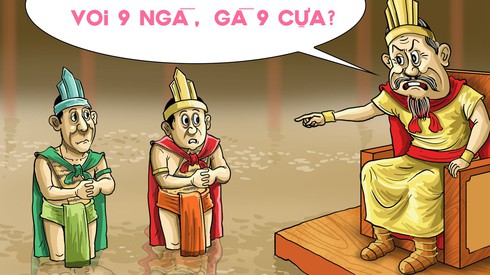 Sơn Tinh, Thủy Tinh ế vợ vì 'đề bài' quá khó