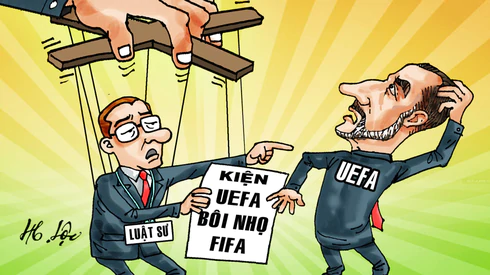 FIFA - UEFA: Trận đấu ngoài sân cỏ