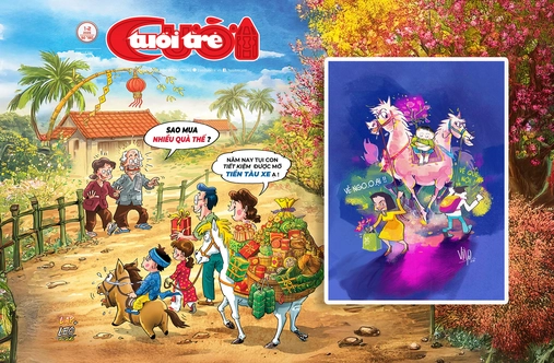 Tuổi Trẻ Cười số Tất niên: Tết con ngựa, khỏi lo tiền tàu xe