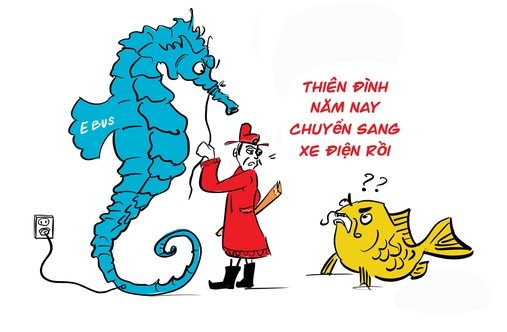 Ông Táo... điện chầu Trời
