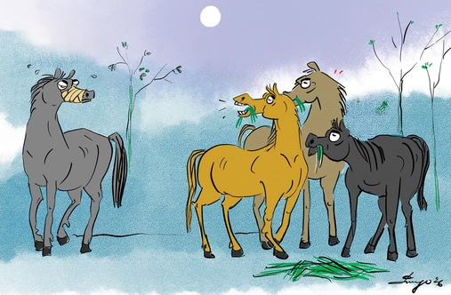 Một con ngựa đau cả tàu... hẹ hẹ