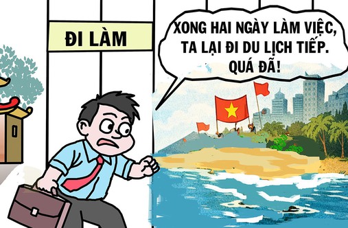 Bắt đầu kỳ nghỉ lễ... hai đợt