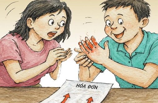 Trời nắng nóng phỏng cả tay?
