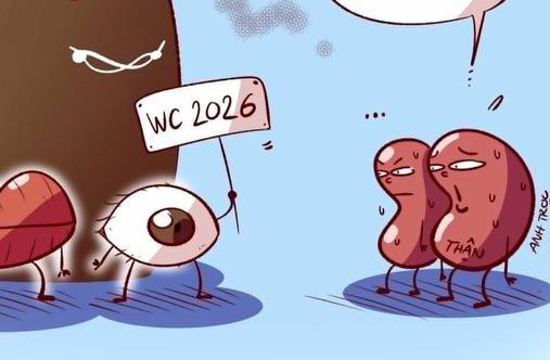 Hai quả thận tới công chuyện với World Cup 2026