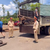 Cảnh sát giao thông truy đuổi, bắt giữ 2 xe tải chở đầy gỗ lậu trong đêm