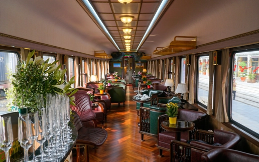 A unique experience on new luxury Hanoi-Hai Phong train