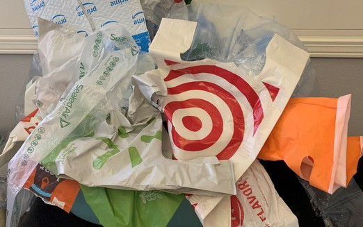 California takes action against plastic bag makers over recycling claims