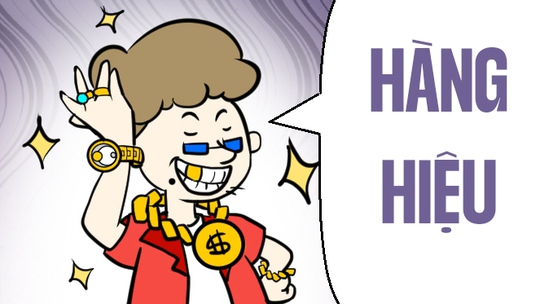 Hàng hiệu cũng như hàng thường thôi
