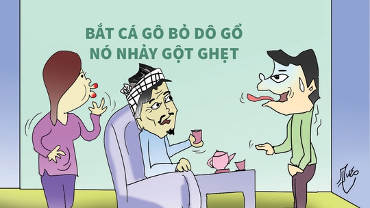 Rể miền Tây: Bắt cá gô bỏ dô gổ nó nhảy gột ghẹt